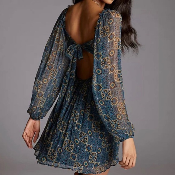 Anthropologie Dresses & Skirts - Anthropologie Let Me Be Baby Doll Mini Dress 1x